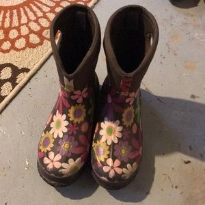 Bogs floral boots